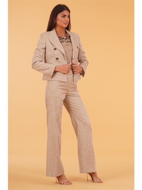 Giacca cropped fiammata The First | CRUZ 772/TFTORTORA